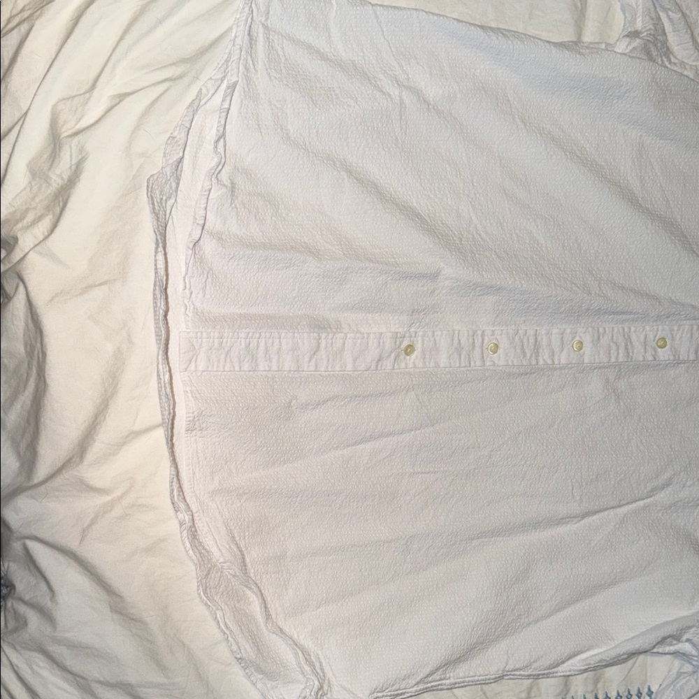 Ralph Lauren Polo Men's White Linen Button-Down Shirt Size XXL - Picture 4 of 7